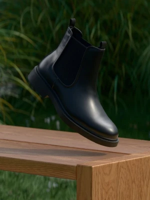 Botki Pier One By Zalando czarny