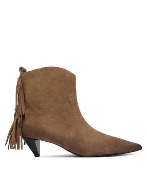 Botki PINKO Didi 01 SD0653P151 Beżowy