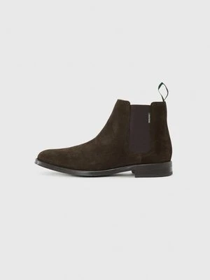 Botki Paul Smith ciemnobrązowy