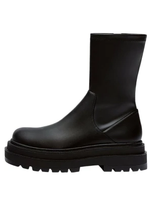 Botki PULL&BEAR czarny