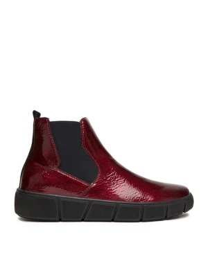 Botki Remonte CEO-D1T71-33 Bordowy