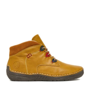 Botki Rieker 52544-68 Żółty