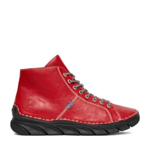 Botki Rieker 55020-33 Czerwony