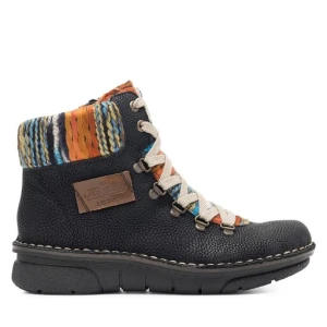 Botki Rieker 73343-00 Czarny
