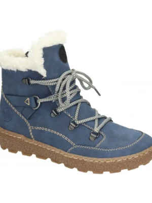 BOTKI RIEKER - 990250-51 NIEBIESKIE