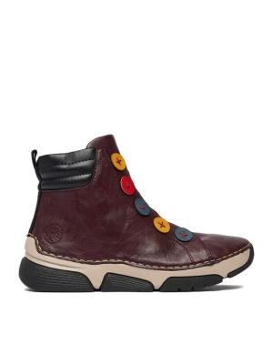 Botki Rieker CEO-45977-30 Bordowy