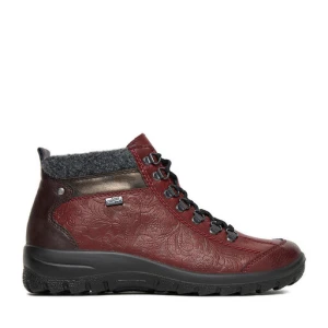 Botki Rieker CEO-L7144-35 Bordowy