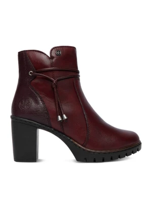 Botki Rieker CEO-Y2567-35 Bordowy