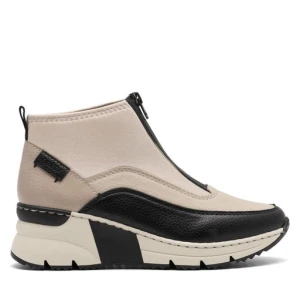 Botki Rieker N6352-60 Beżowy