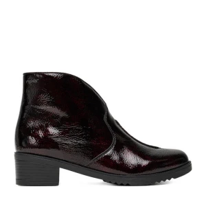 Botki Rieker Y0553-35 Bordowy
