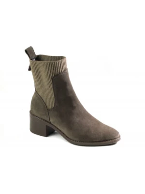 BOTKI RYŁKO - 4WVK1__ _6TYF LIGHT BROWN Ryłko