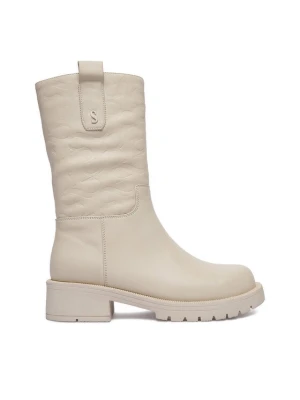 Botki Simple SL-26-02-000036 Beżowy