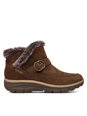 Botki Skechers Easy Going - Gentle Winter 168185 Brązowy