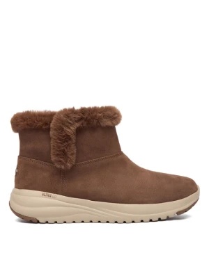 Botki Skechers On-The-Go Stellar 144775/CHOC Brązowy