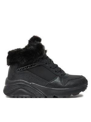Botki Skechers Uno Lite - Comfurt Collar 310396L/BBK Czarny