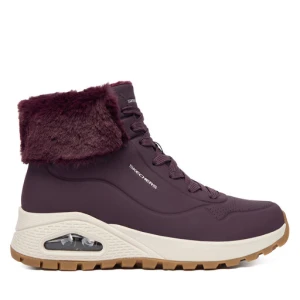 Botki Skechers Uno Rugged 167274/WINE Bordowy