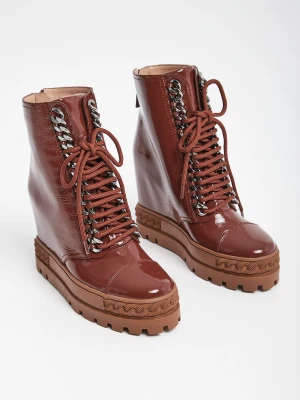 Botki skórzane CASADEI