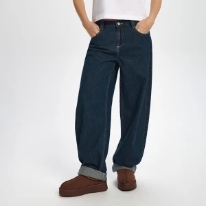 Botki śniegowce przed kostkę brązowe House