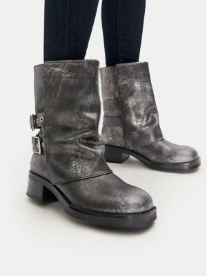 Botki Steve Madden Bonfire SM11003415 Srebrny