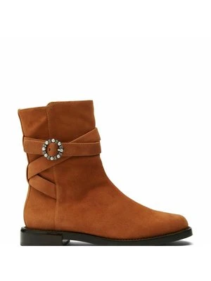 Botki Stuart Weitzman brązowy
