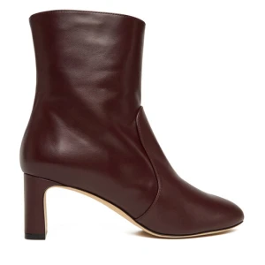Botki Stuart Weitzman Babette SL542 Bordowy