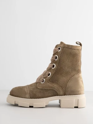 Botki sznurowane Alpe khaki