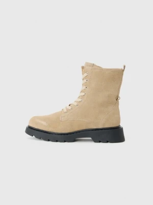 Botki sznurowane Anna Field Wide Fit By Zalando beżowy