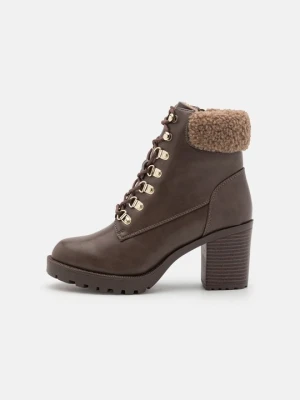 Botki sznurowane Anna Field Wide Fit By Zalando taupe