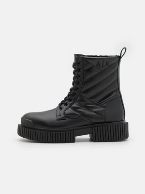 Botki sznurowane Armani Exchange