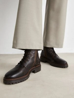 Botki sznurowane Barbour