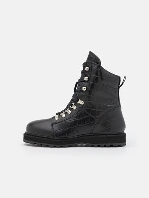 Botki sznurowane Bianco