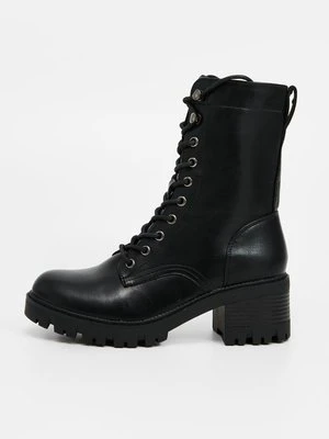 Botki sznurowane Bianco