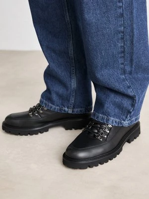 Botki sznurowane Boss