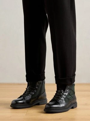 Botki sznurowane Bugatti