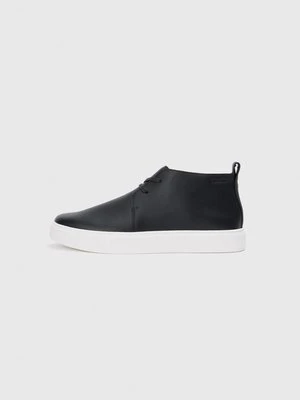 Botki sznurowane Calvin Klein czarny