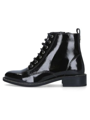 Botki sznurowane Carvela czarny