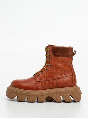 Botki sznurowane Casadei