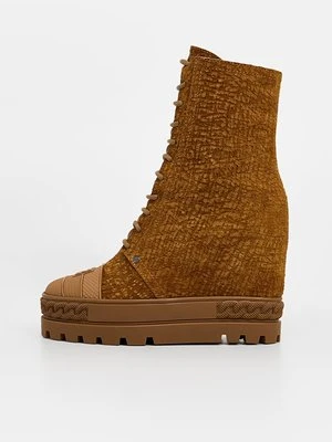 Botki sznurowane Casadei