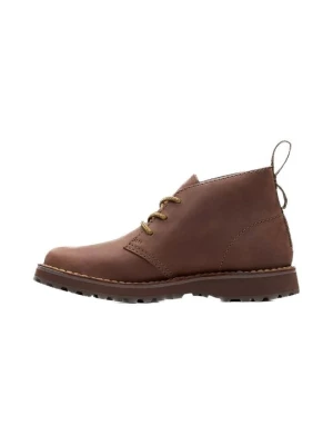 Botki sznurowane Clarks brązowy