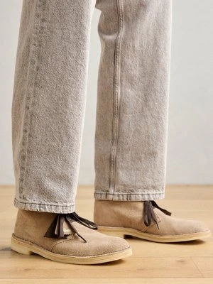 Zdjęcie produktu Botki sznurowane Clarks brązowy melanż