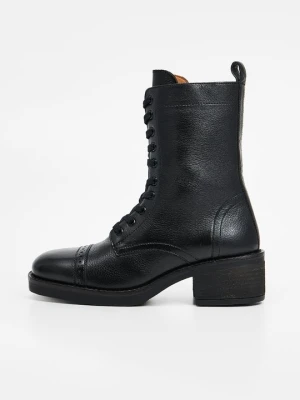 Botki sznurowane Copenhagen Shoes czarny