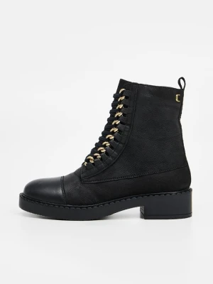 Botki sznurowane Copenhagen Shoes czarny