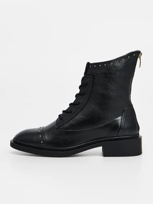 Botki sznurowane Copenhagen Shoes czarny