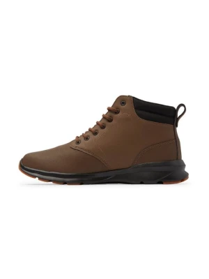 Botki sznurowane DC Shoes brązowy