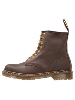 Botki sznurowane Dr. Martens brązowy
