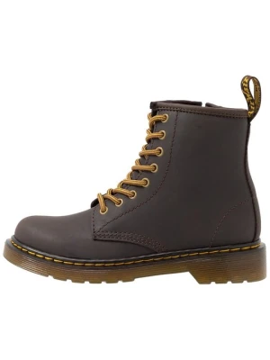Botki sznurowane Dr. Martens brązowy