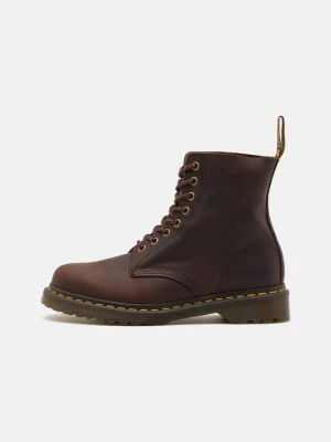 Botki sznurowane Dr. Martens brązowy