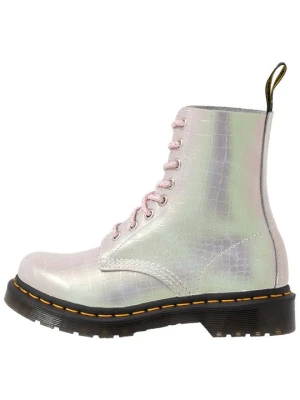 Botki sznurowane Dr. Martens różowy