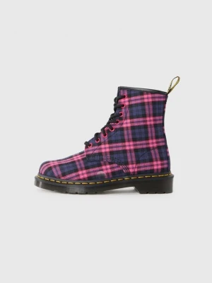 Botki sznurowane Dr. Martens różowy