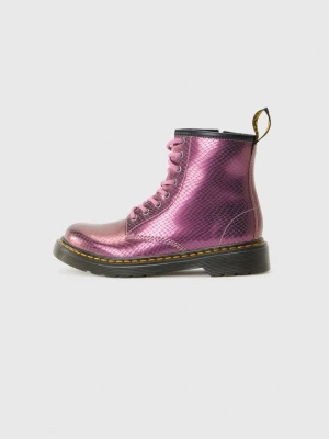 Botki sznurowane Dr. Martens różowy